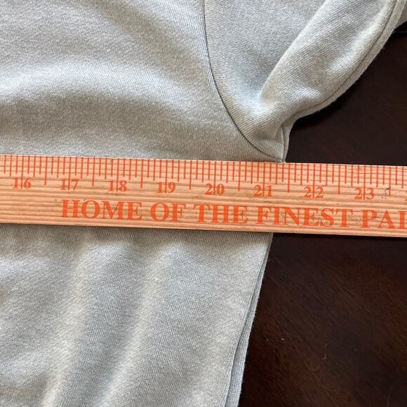 Oli Viv Cozy Half Zip Long Sleeve Popover Sweatshirt Medium Olive Green Soft - Picture 7 of 8